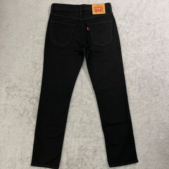 NEW Levis  511 Slim Fit  Men's W30 L30 Black Jeans 99% Cotton Elastane - Picture 3 of 10